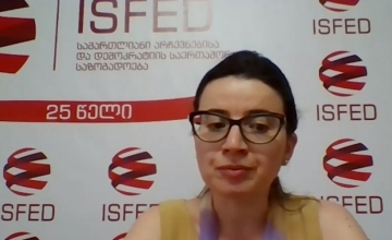 პოლიტიკა, მედია და პანდემია - ISFED-მა წინასაარჩევნო გარემოს შეფასების დოკუმენტი გამოაქვეყნა
