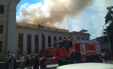 სამცხე-ჯავახეთის გუბერნიაში ხანძარს ჯერ კიდევ აქრობენ (ვიდეო)