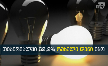 რუსეთიდან ელექტროენერგიის იმპორტი 94,2%-ით გაიზარდა