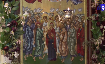 სულთმოფენობის დღესასწაულს ახალციხეში ბერი ანდრიას დედა დაესწრო