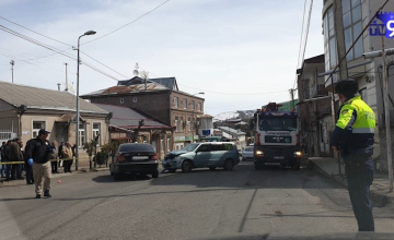 ახალციხეში ერთმანეთს ორი მანქანა შეეჯახა