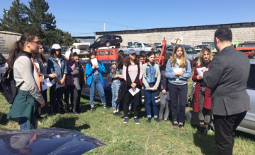 ახალციხის პროკურატურის ორგანიზებით, მოსწავლეებმა აქცია გამართეს
