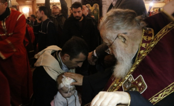 სამების ტაძარში 51-ე საყოველთაო ნათლობა ჩატარდა