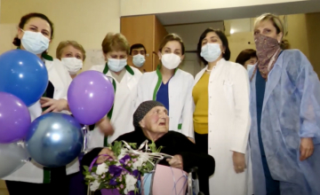 ახალციხეში, კორონავირუსისგან 105 წლის პაციენტი გამოჯანმრთელდა