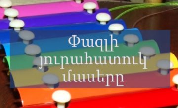 Փազլի յուրահատուկ մասերը