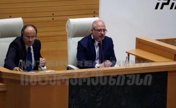 მართლმადიდებლობის საპარლამენტთაშორისო ასამბლეის წევრებმა პარლამენტის დარბაზი დატოვეს