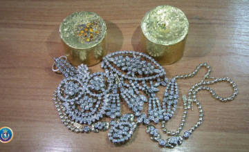 საქართველოში 5 კგ–მდე არადეკლარირებული ოქროს შემოტანას ცდილობდნენ