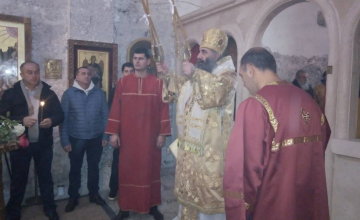 სოფელ საროში ტაძრის დღესასწაულს აღნიშნავენ