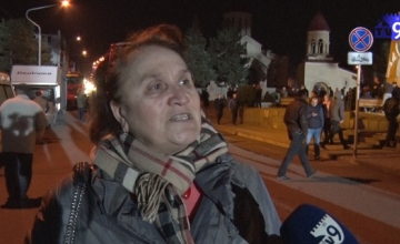 ახალციხეში გამართულ კონცერტზე ავტობუსებით ჩამოყვანილი მოსახლეობა