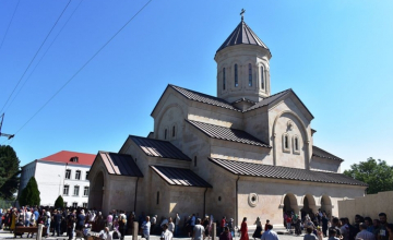 ახალციხეში შალვა ახალციხელის სახელობის ტაძარი გაიხსნა (ფოტო)