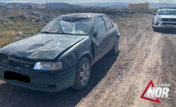 Նինոծմինդա-Ախալքալաքի ճանապարհին մեքենան շրջվել է