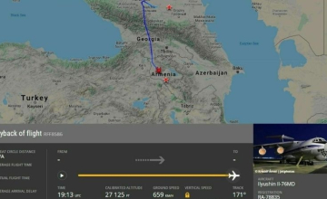 Ռուս խաղաղապահները ԼՂ են տեղափոխվել Վրաստանի օդային տարածքով