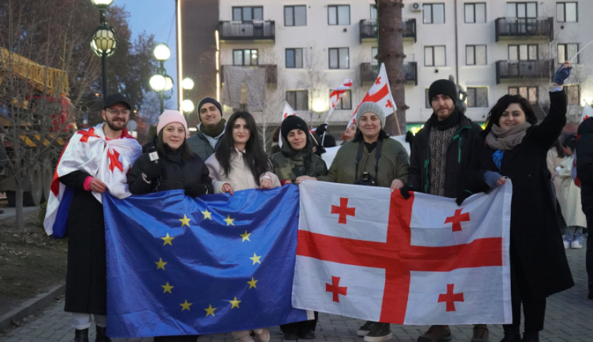 ახალციხეც რომ გამოაფხიზლეთ, მაგარ შარში ხართ - აქციის მეოთხე დღე