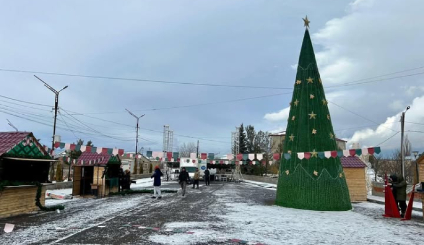 საახალწლო კონცერტი დღეს ნინოწმინდაშიც გაიმართება